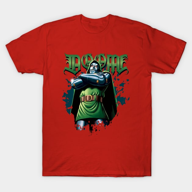 Mf Doom Retro T-Shirt by Pink Umbrella